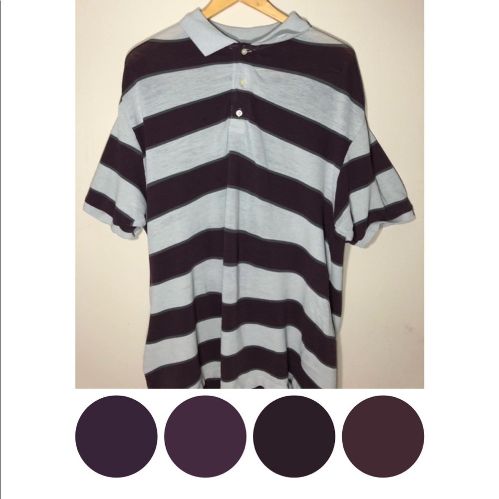 Blued, Grey and Midnight purple Classic fit